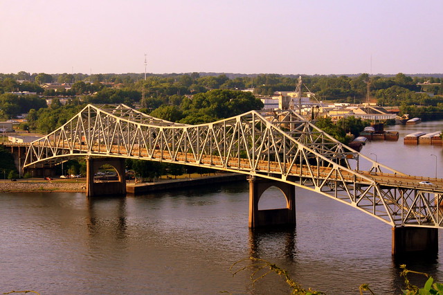 O'Neil Bridge in The Shoals, Alabama
