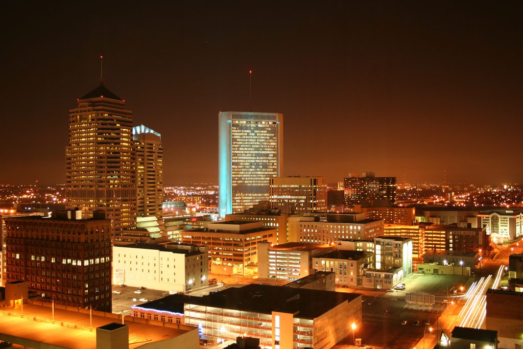 Columbus, Ohio city skyline