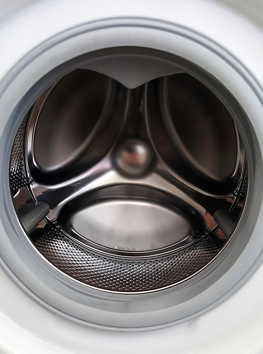 The drum of a washing machine