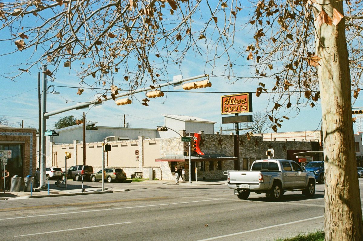 Street view of Allens Boots in Austin, Texas