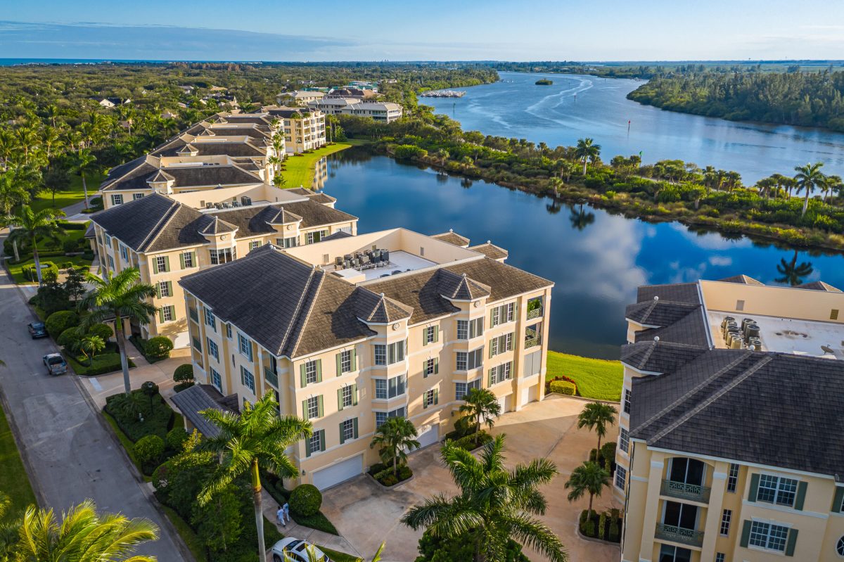 Gated community in Boca Raton, Florida