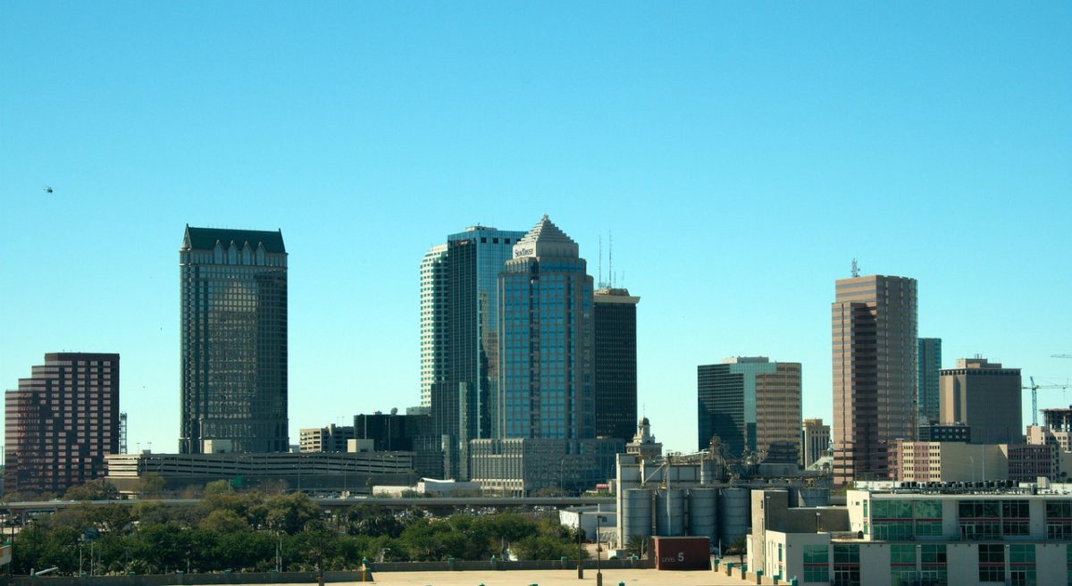 Skyline of Tampa, FL